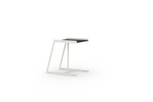 BONDI Side Table C - HPL, Stainless Steel Cotton, HPL Slate