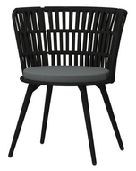 DAISY RAE Dining Chair (Alu Legs)